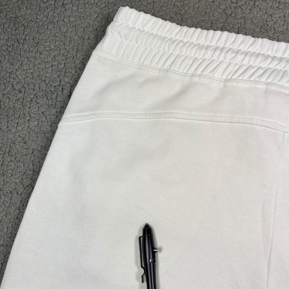 Nike Court Tennis Joggers Women's XL White Cotton Blend Mesh‎ Pants 894871-100 - Picture 6 of 14